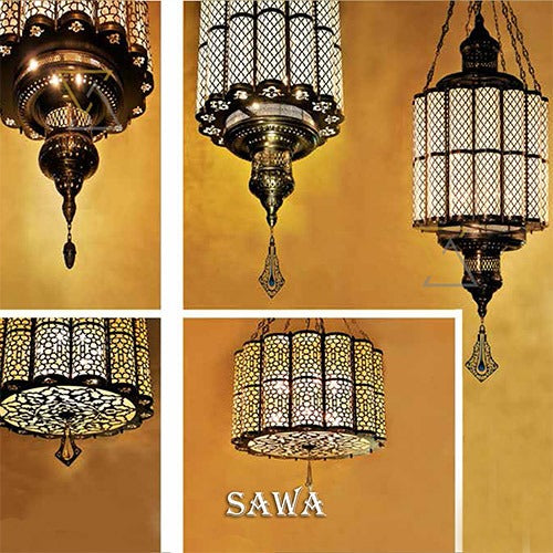 COMBO 2 PCS OTTOMAN CHANDELIER