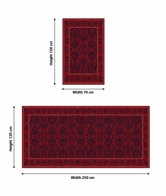 Luxurious Velvet Prayer Mat for 5 Person (Ds02)