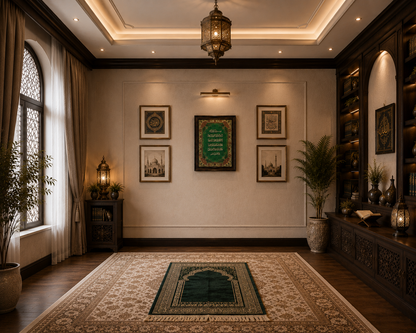Elegant Islamic Calligraphy Frame - 65x85cm