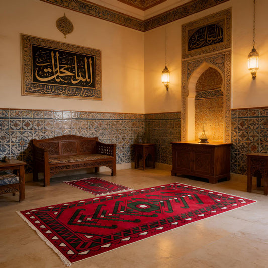 Padded Prayer Mat for 5 People