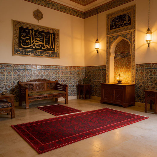 Padded Prayer Mat for 5 People