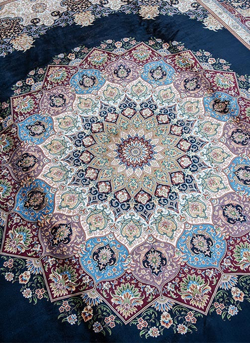 Silk Iranian Carpet 3*4 - SB025
