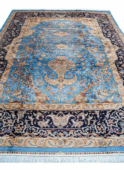 Silk Iranian Carpet 3*4 - SB015
