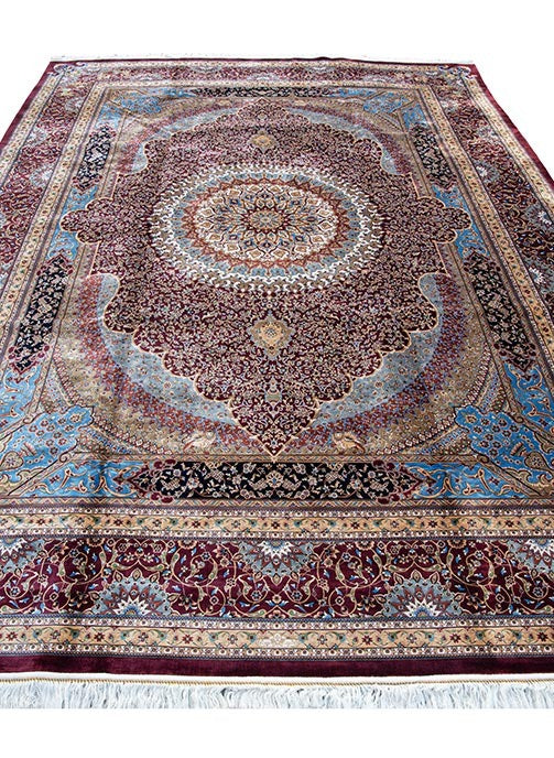 Silk Iranian Carpet 3*4 - SB011