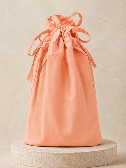 Safa Turkish Cotton Prayer Dress - Peach