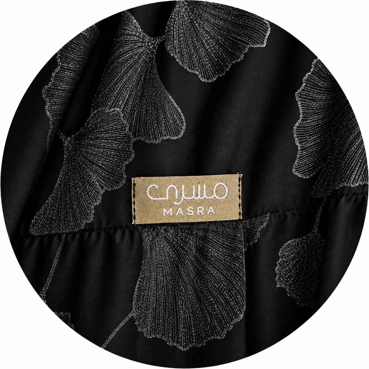 Charcoal Ginkgo - Prayer Dress