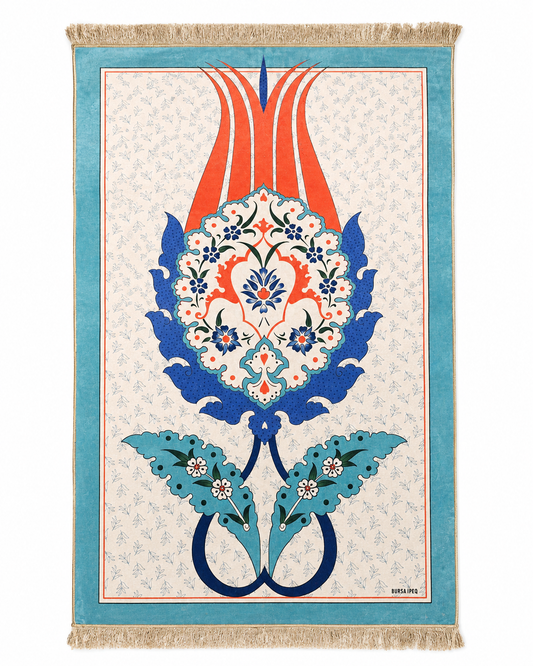 Ottoman Blossom prayer mat from Masra