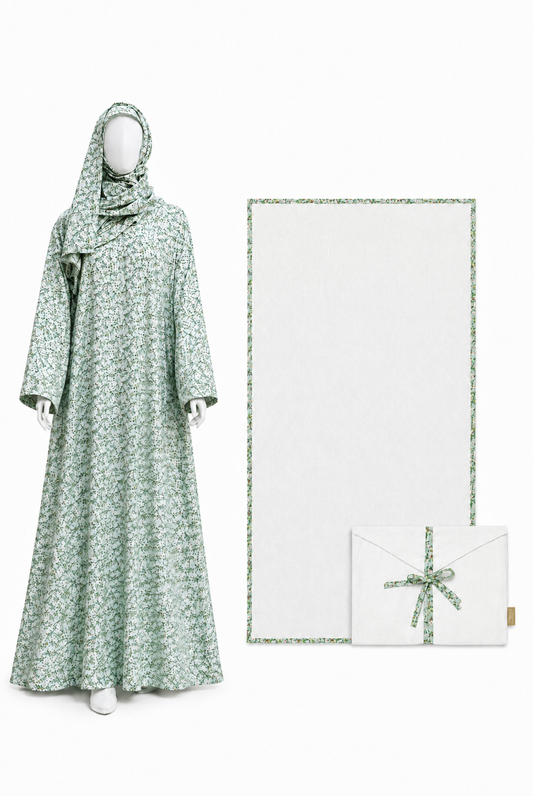 Floral Garden- Prayer Dress (Set of 3)