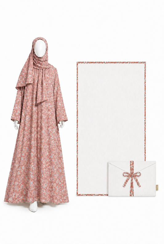 Dusty Rose Fern - Prayer Dress (Set of 3)